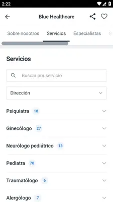 Doctoralia - Encuentra tu médico y reserva cita android App screenshot 10