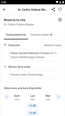 Doctoralia - Encuentra tu médico y reserva cita android App screenshot 4